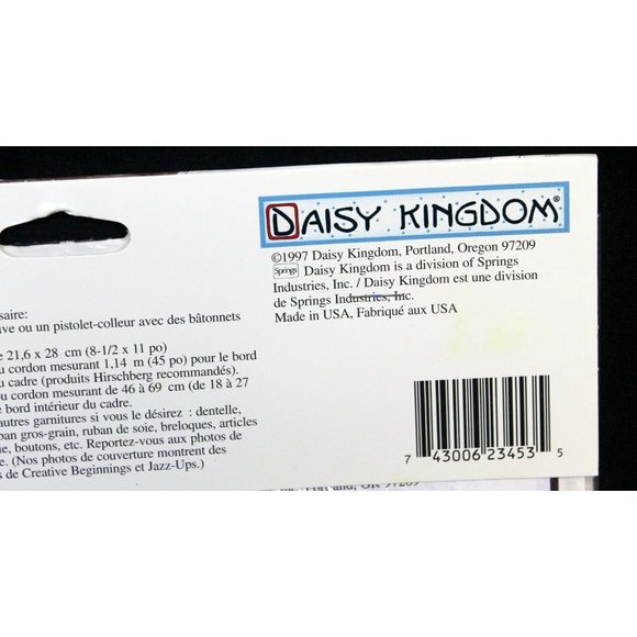 Vtg Daisy Kingdom Keepsake Cover Memory Book Embellishment Kit Wish U Were Here - Picture 7 of 7